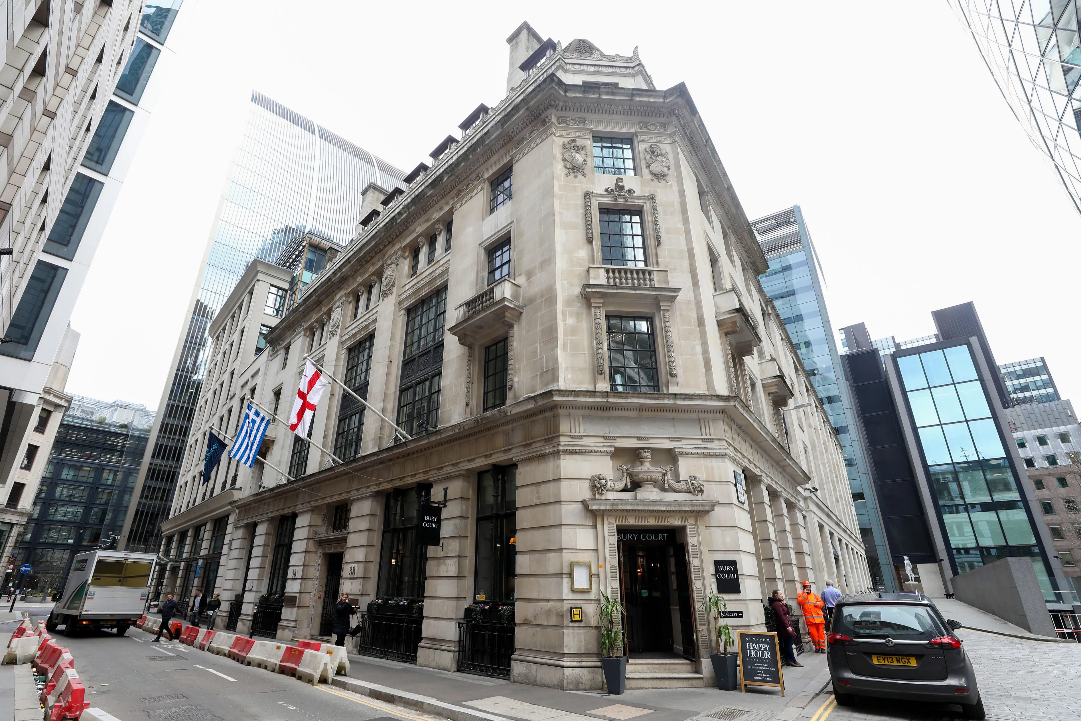 The Baltic Exchange in London.