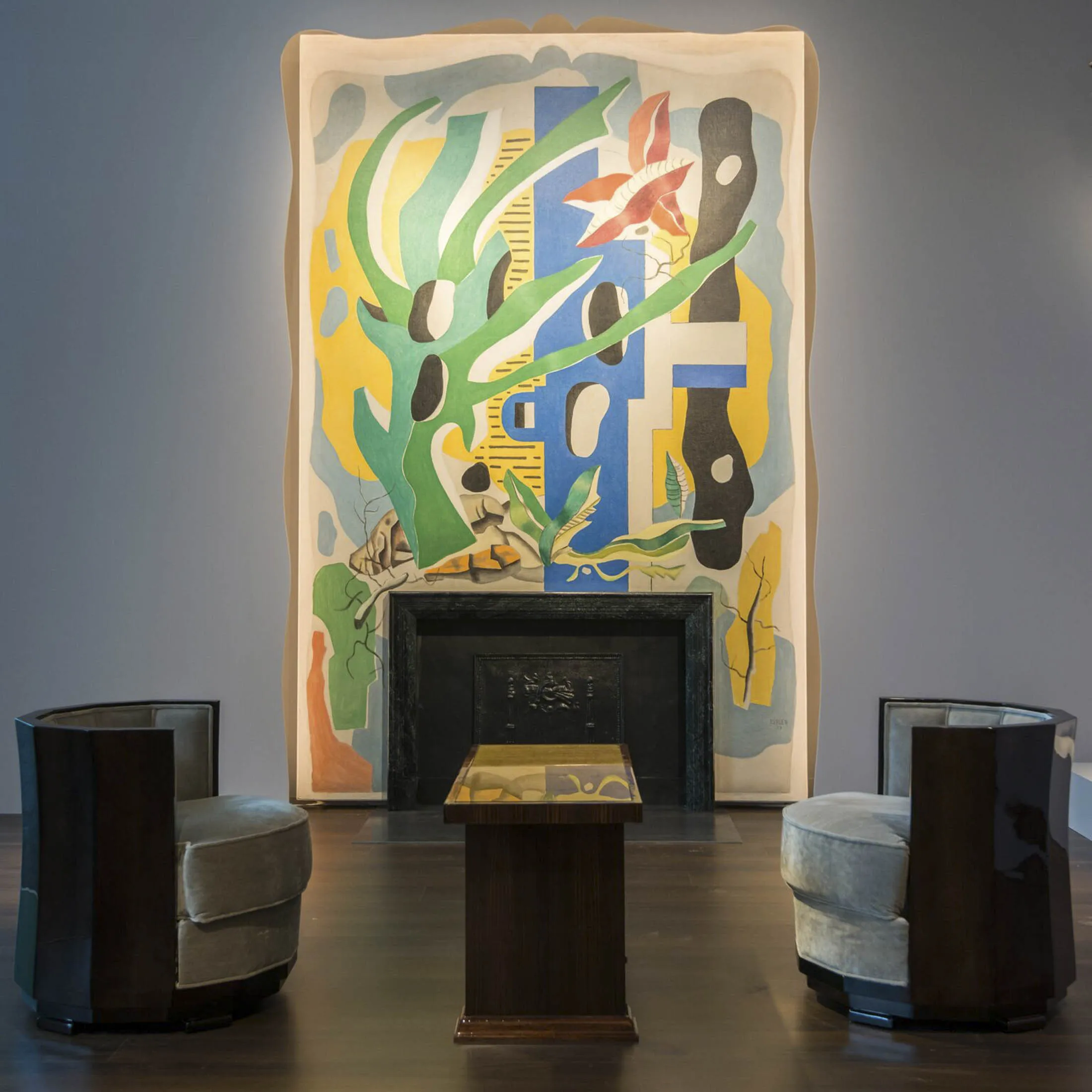 The Léger painting at&nbsp;Basel.
