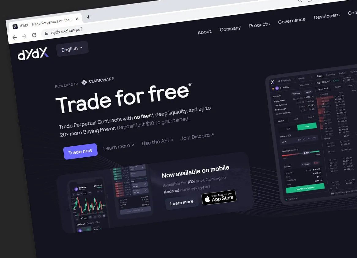 DeFi Crypto Exchange DYdX Seeks Full Decentralization as US Cracks Down -  Bloomberg