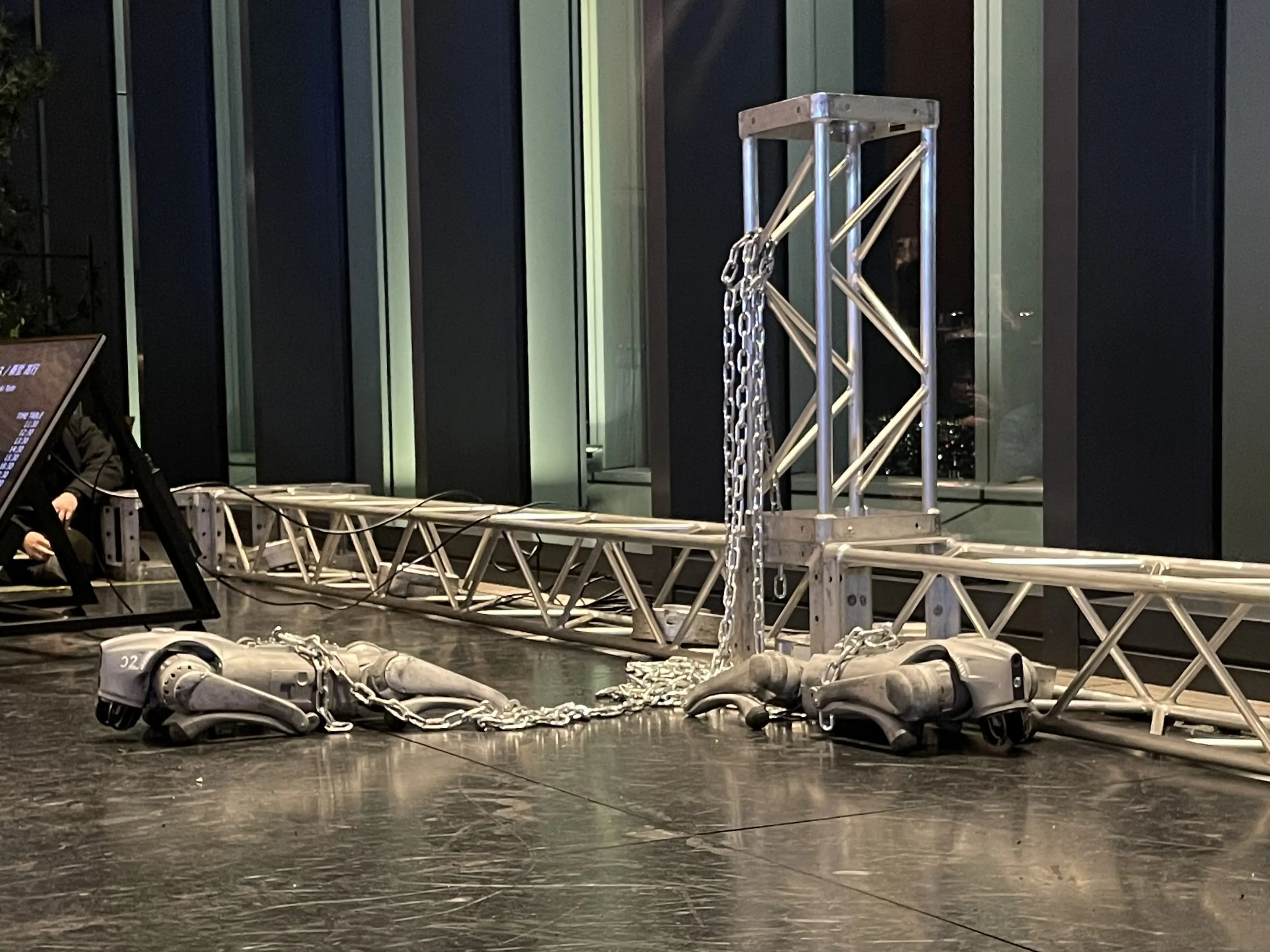 A futuristic nightmare.