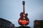 Hard Rock Cafe in downtown Nashville on Feb. 8
