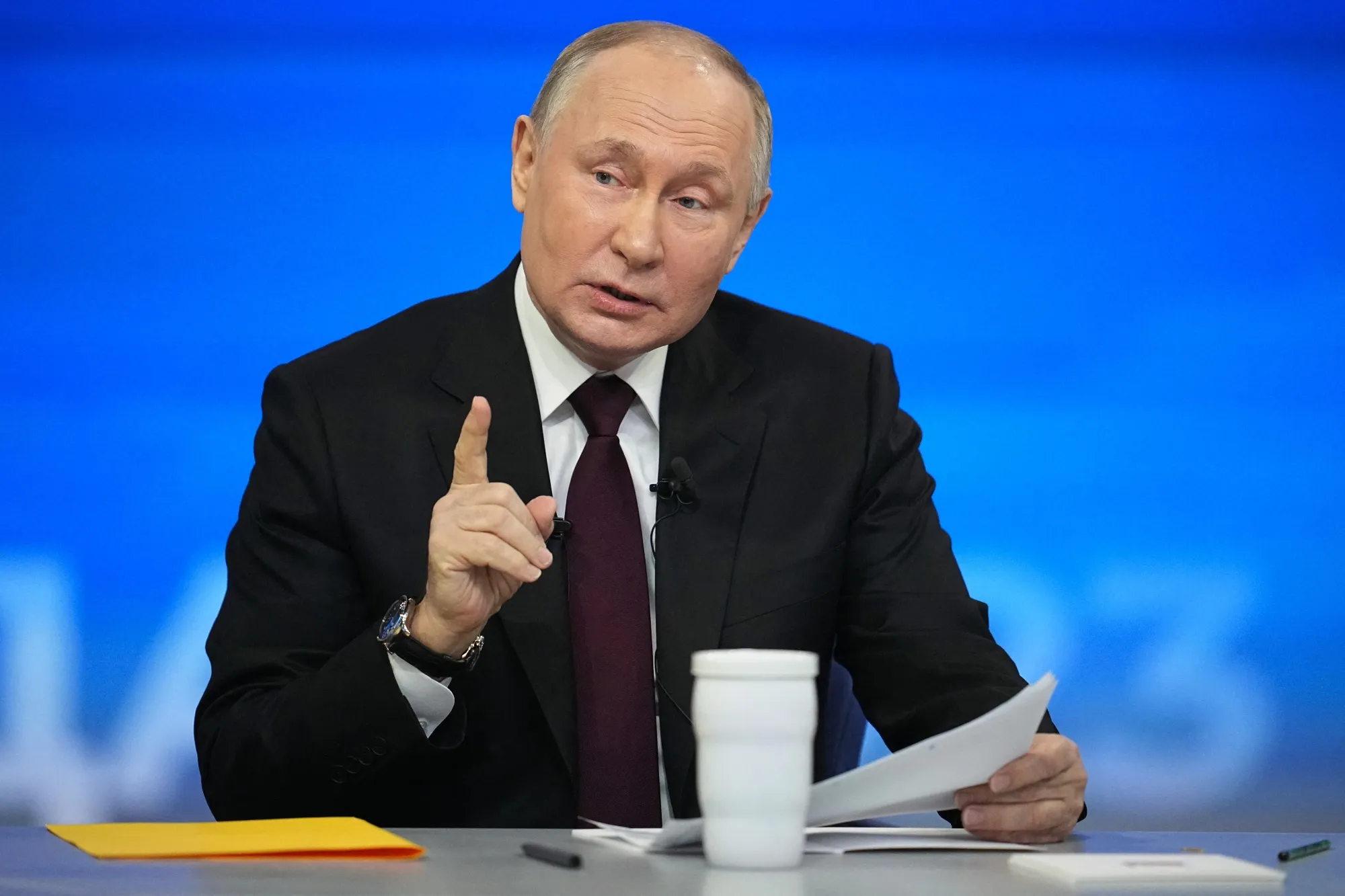 Putin Vows Russian Victory in War as Ukraine's Allies Waver ...