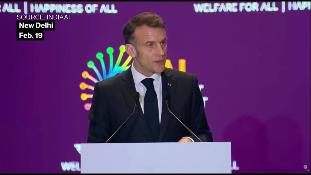 France's Macron Vows to Protect Children Against Digital Abuse