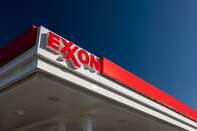 Exxon Gas Stations Ahead Of Earnings Figures 