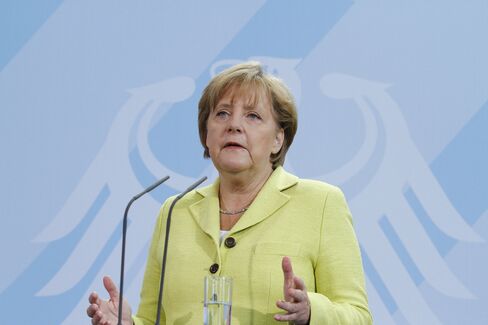 German Chancellor Angela Merkel