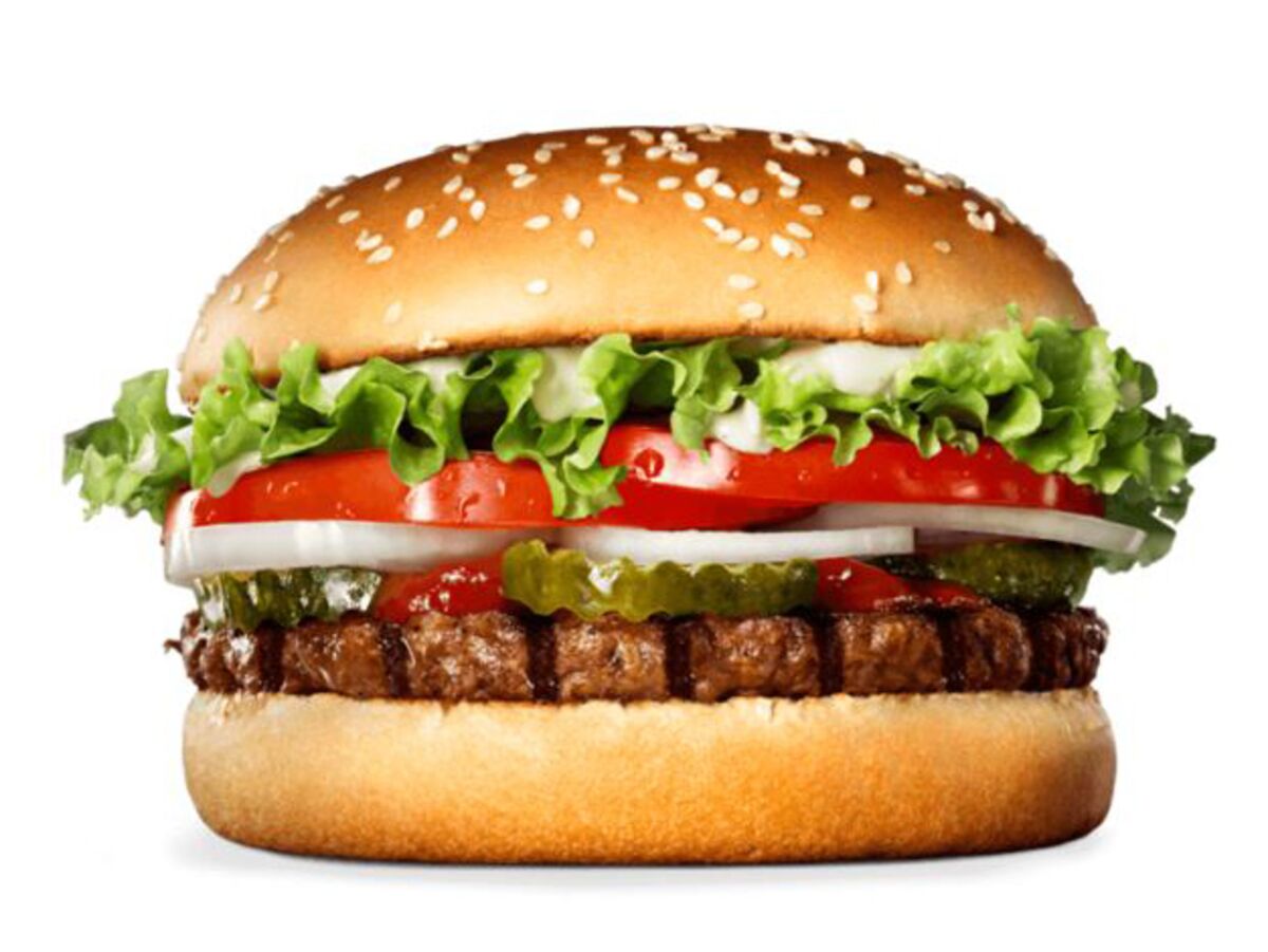 Fast Food Calorie Chart Burger King