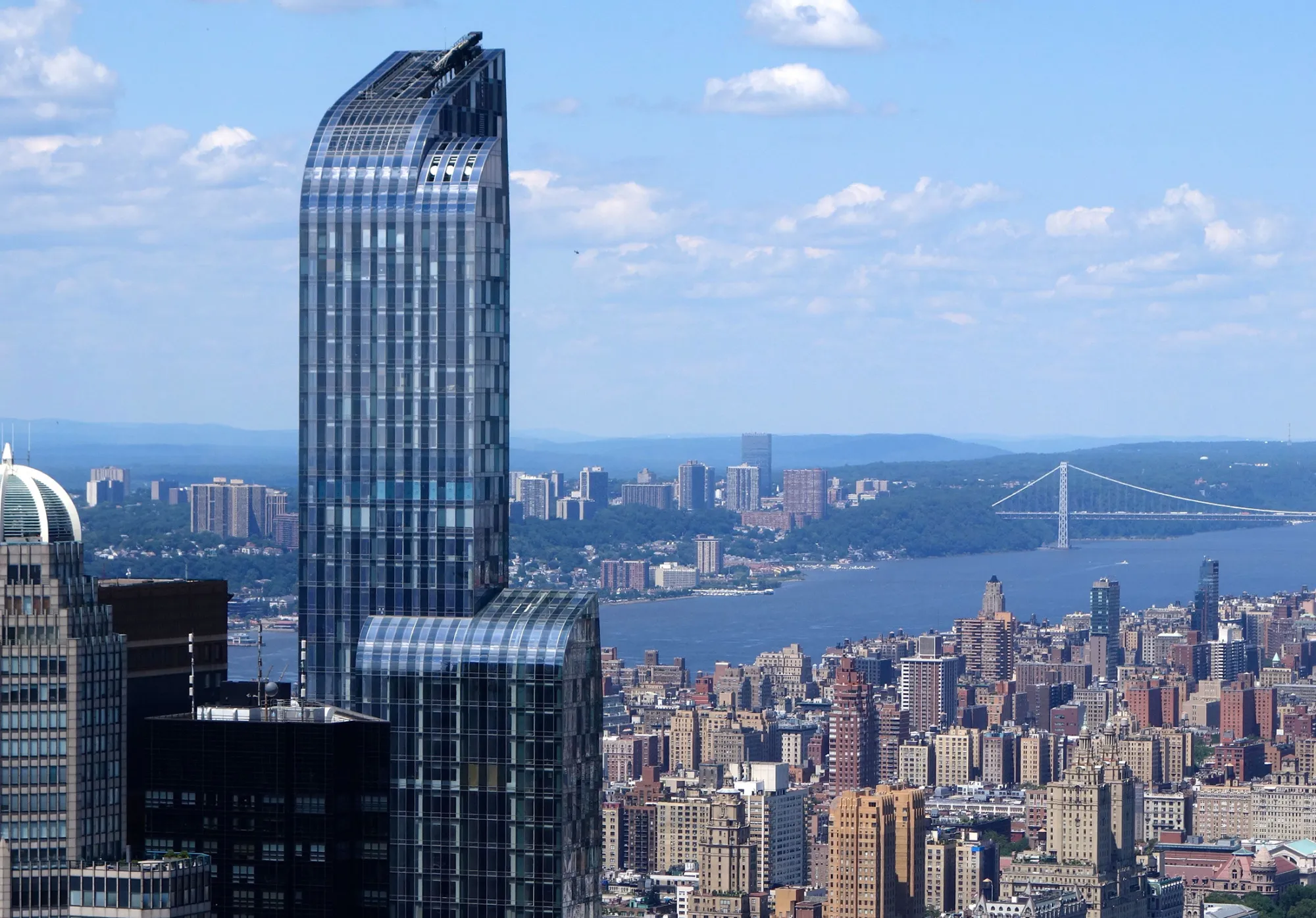 One57, at left, in New York, on July 24, 2015.
