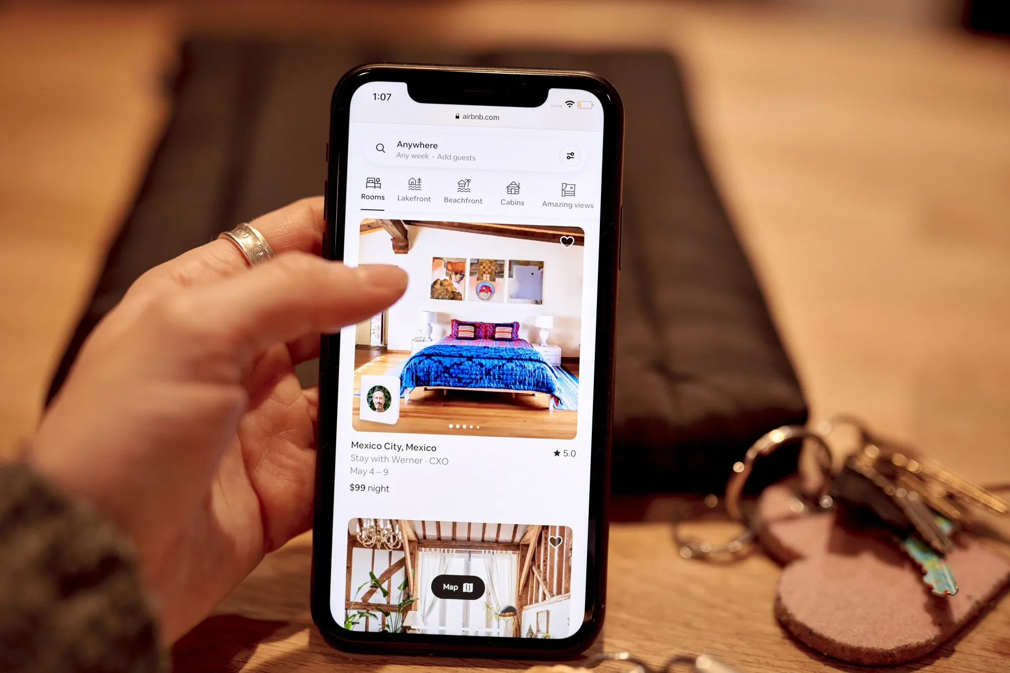 Airbnb saw a slight acceleration in growth of North American nights booked in the second quarter.