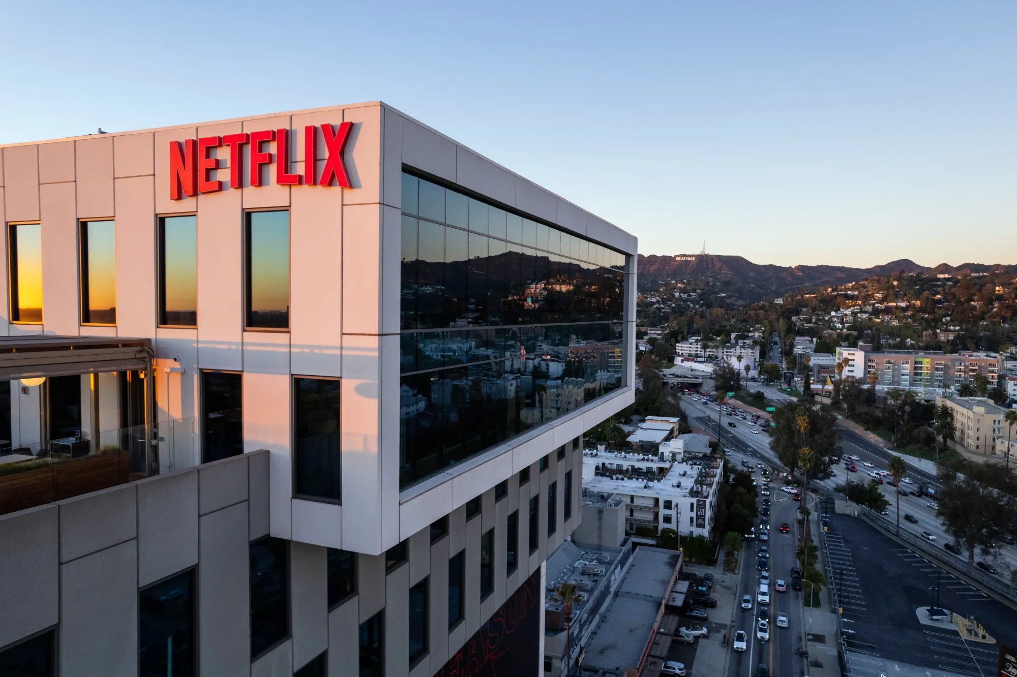 Netflix headquarters in Los Angeles.
