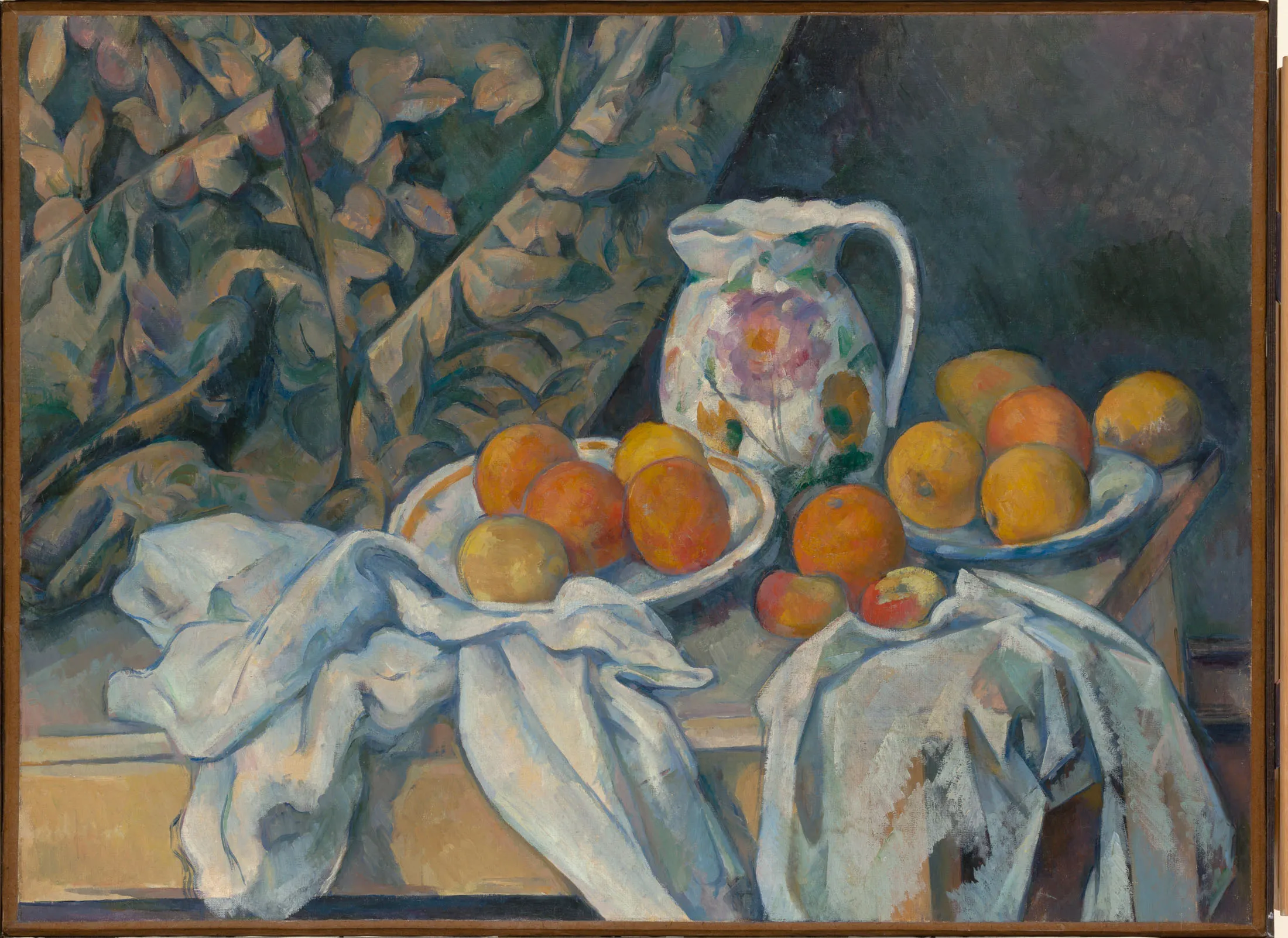 Paul Cézanne’s&nbsp;Still Life with a Curtain&nbsp;from 1892-1894.