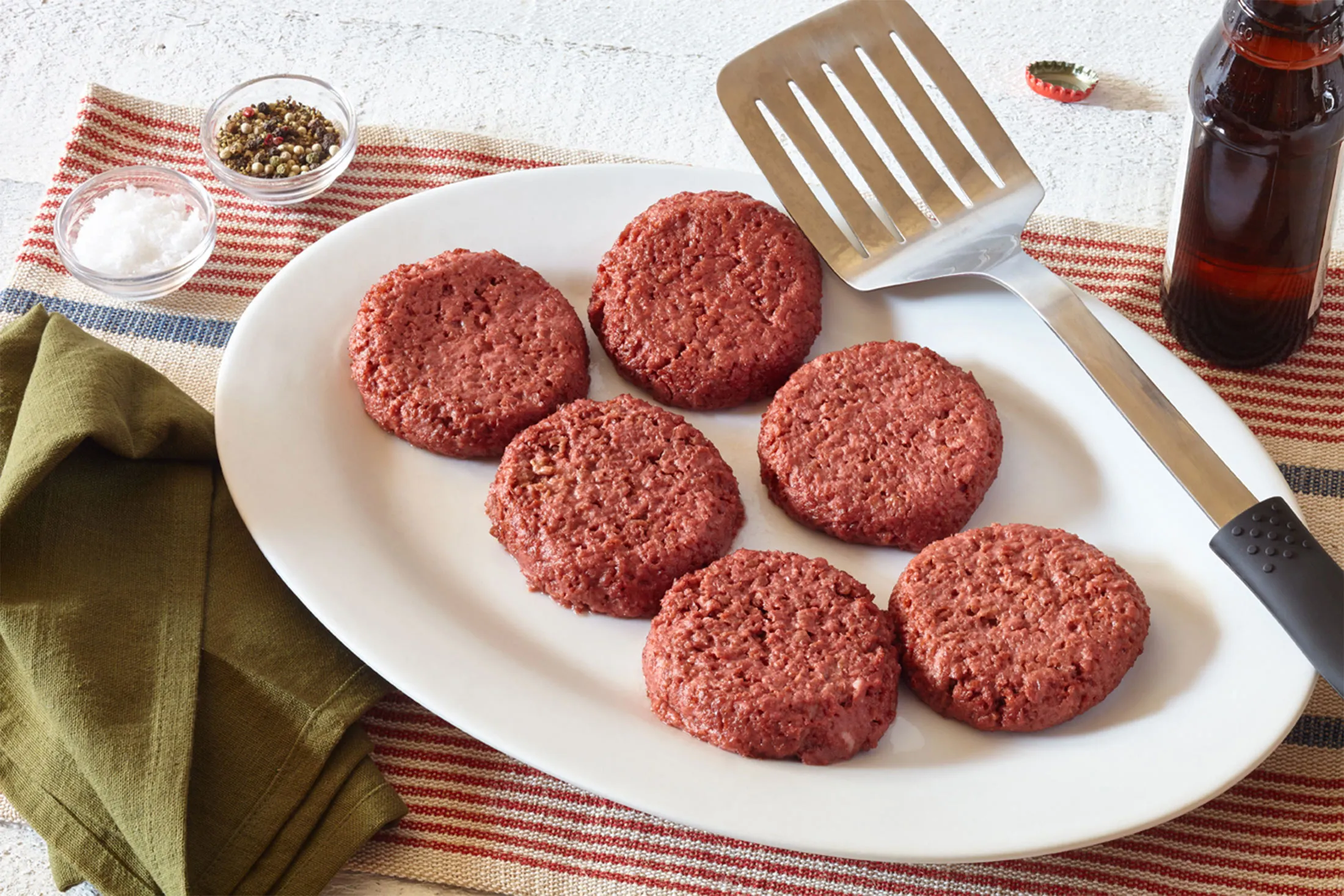 Beyond Meat burger patties