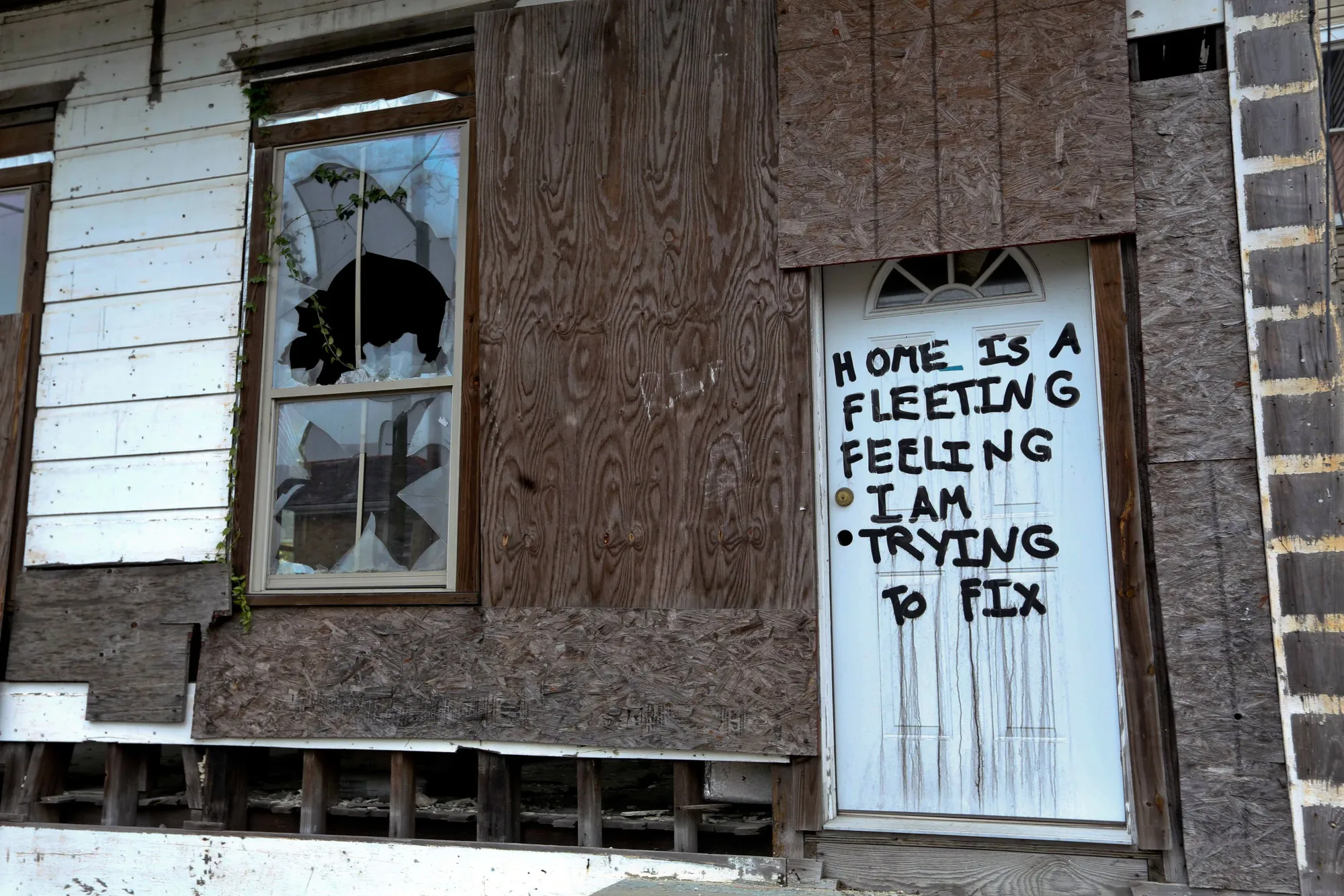 The bleak reality.