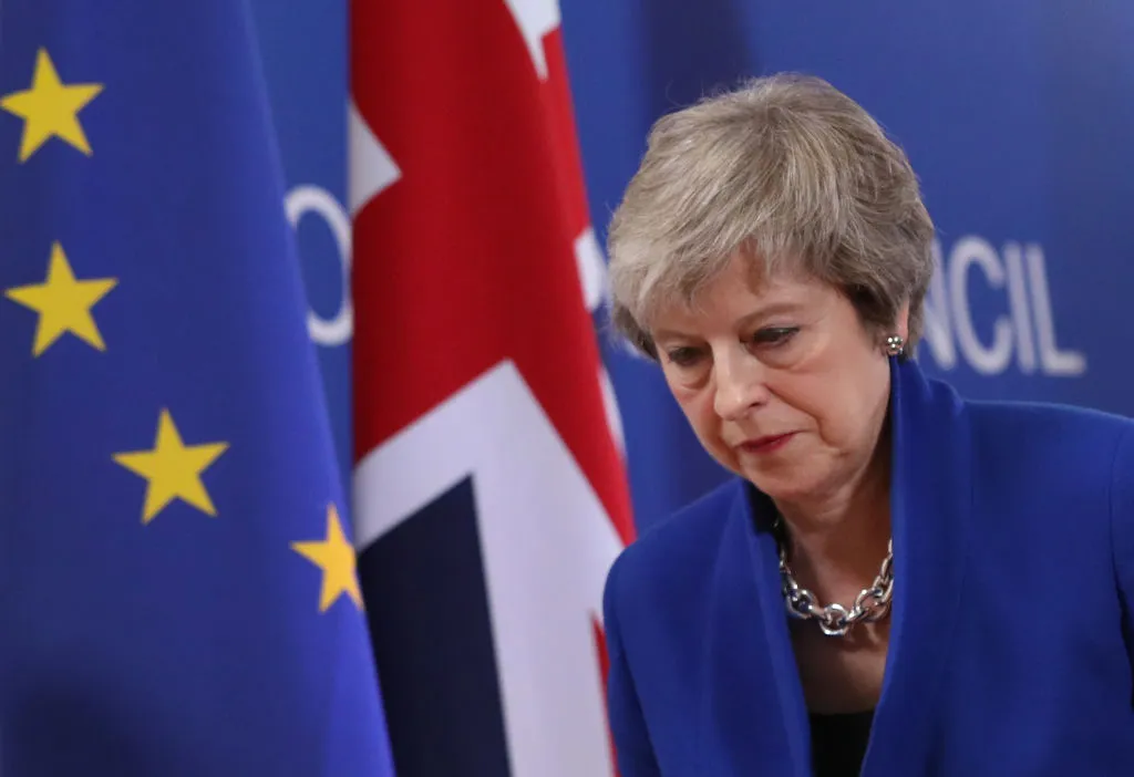 Another bad day for Theresa May.