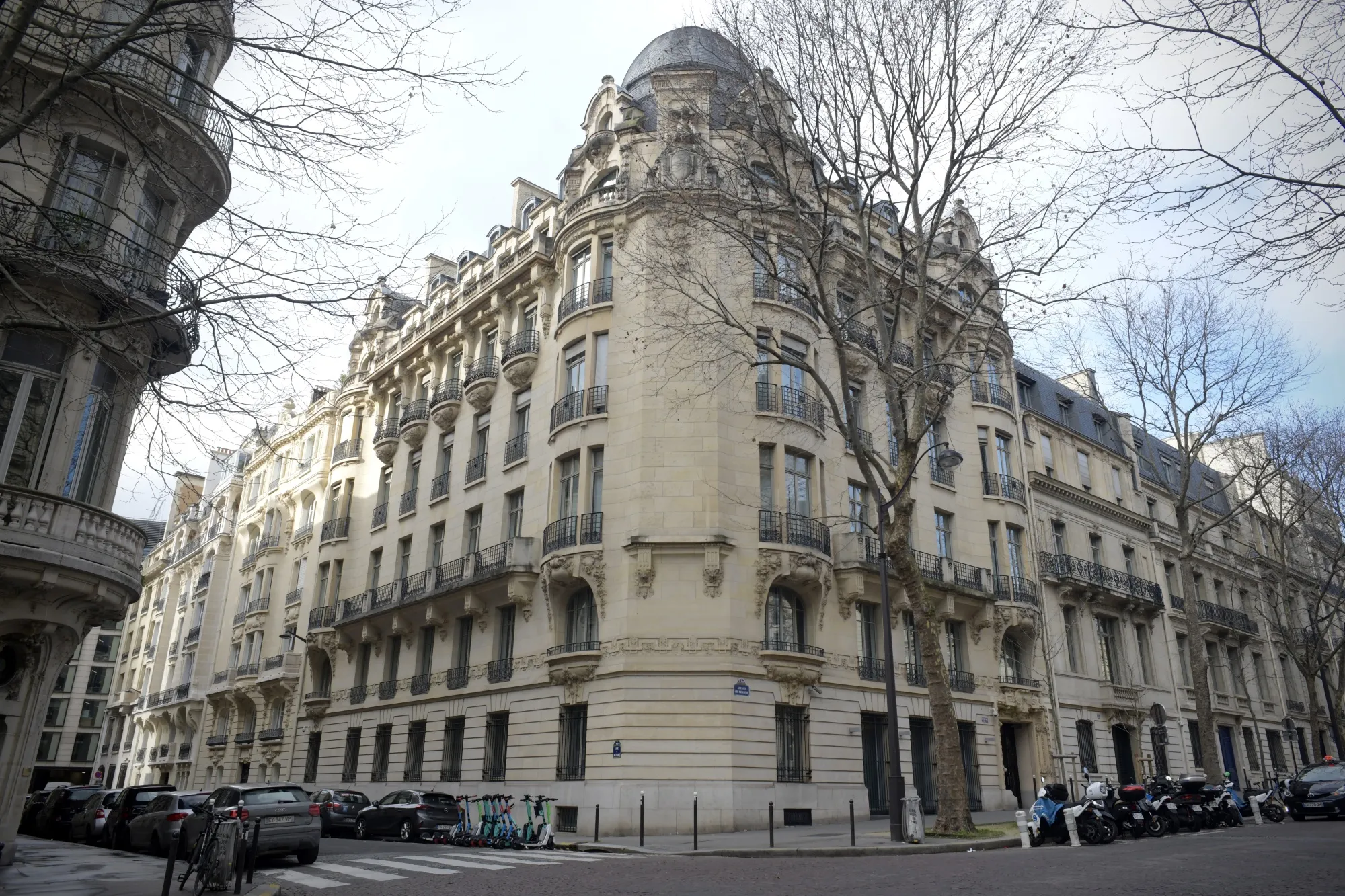 The building which houses the Rothschild & Co. office in Paris.