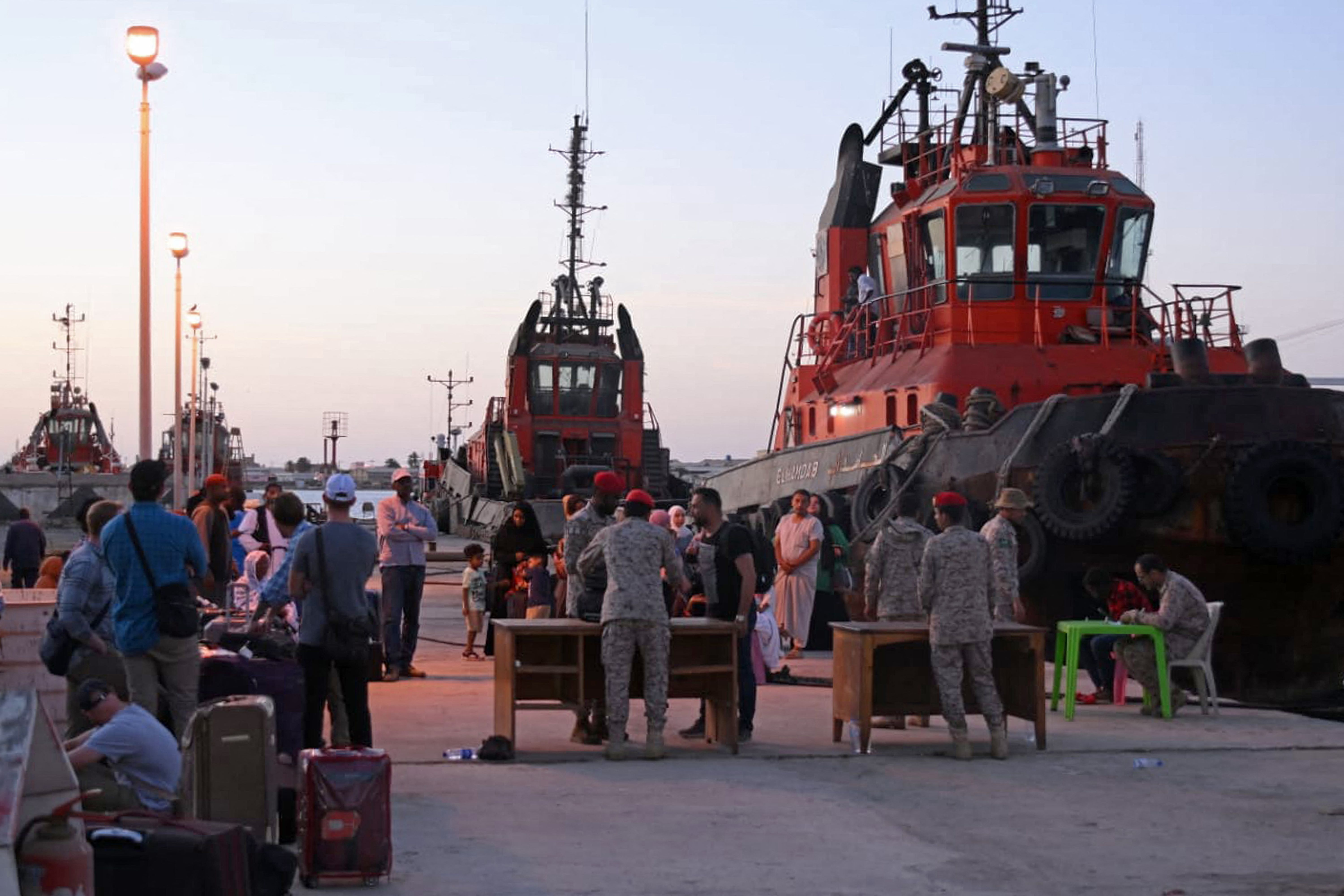 Port Sudan on Red Sea Teems as Refugees Flee Civil War -