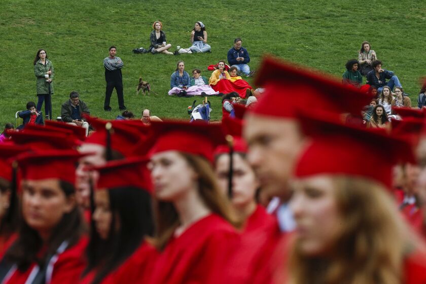 Law Professor Anita Hill Addresses Wesleyan Commencement Ceremony