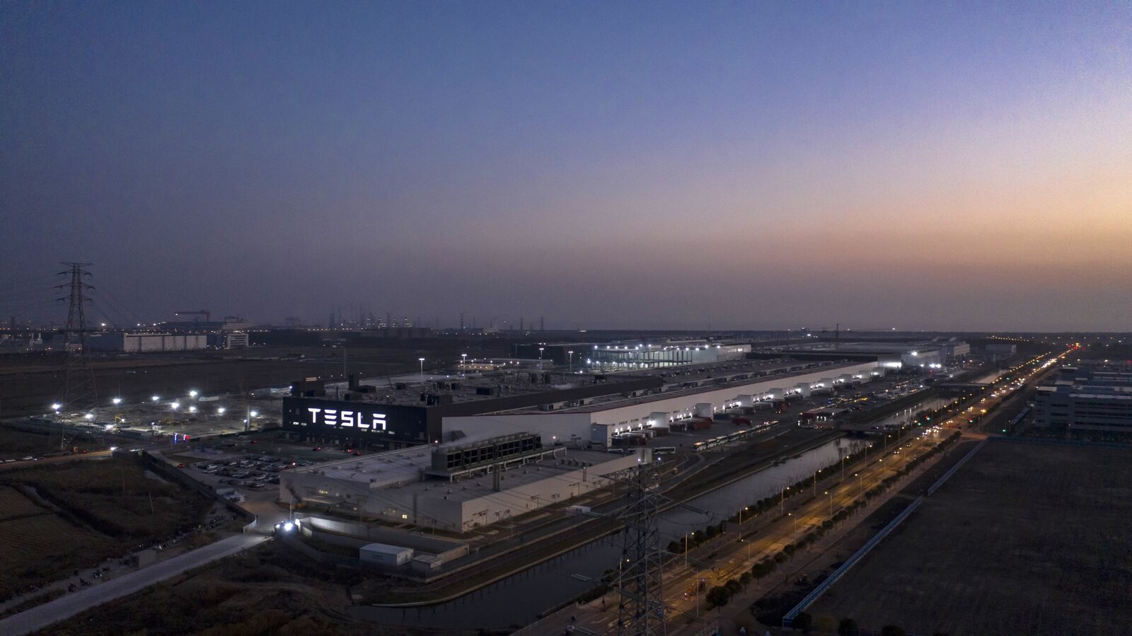 Tesla Gigafactory In Shanghai As Carmaker's Dominant Position in China Could Be Threatened Next Year