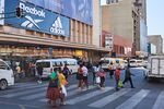 Pedestrians&nbsp;in the central business district (CBD) of Pretoria.&nbsp;