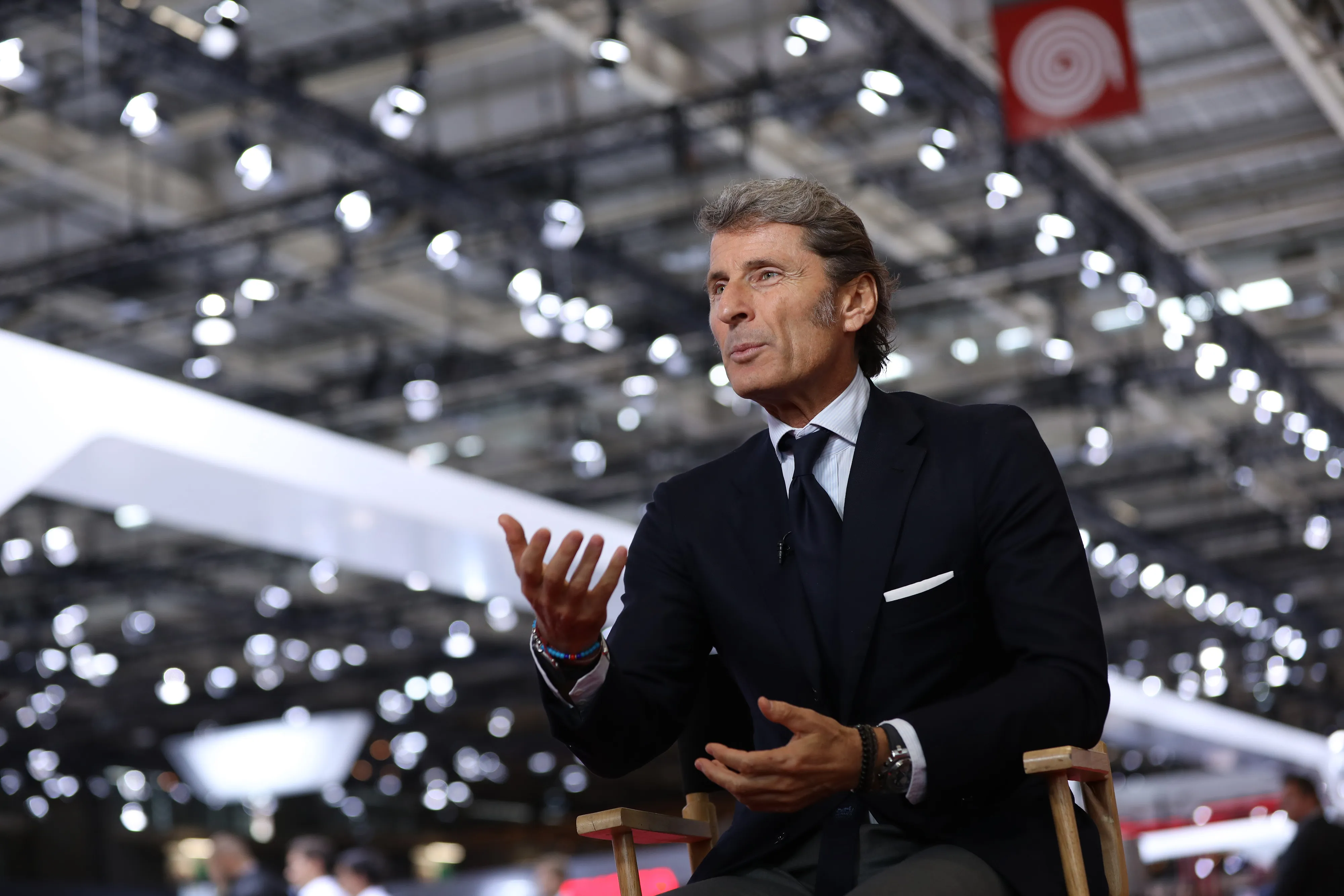 Stephan Winkelmann said Lamborghini will work on electric and hybrid vehicles amid rising regulatory pressure to cut carbon emissions.&nbsp;