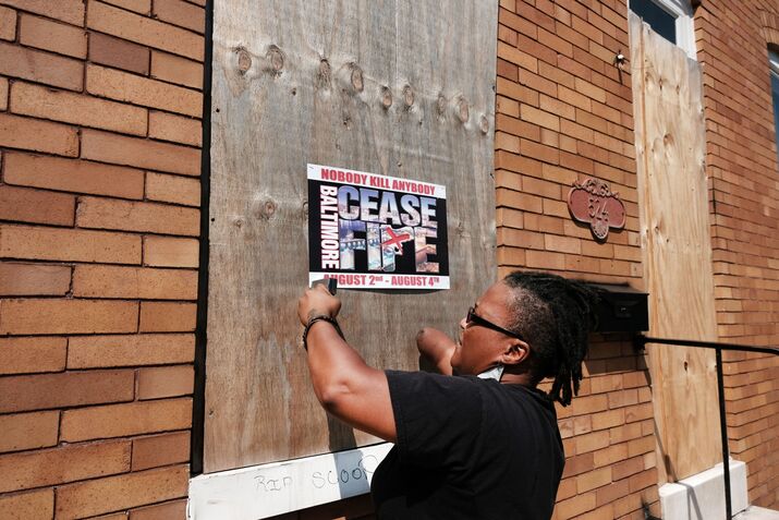 As Trump Puts Focus On Baltimore, Group Works To Bring Awareness To Recent Murders