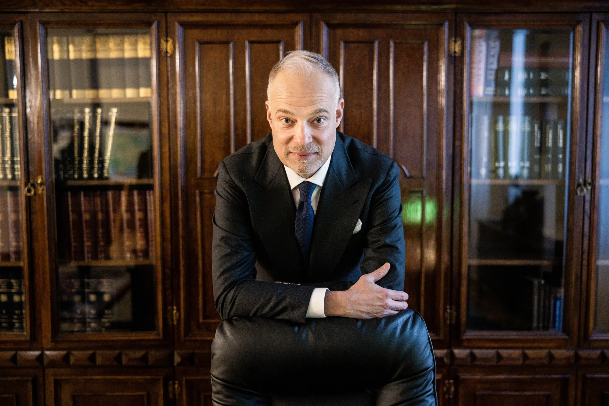 Kristof Szalay-Bobrovniczky in Budapest, Hungary, on Jan. 30.