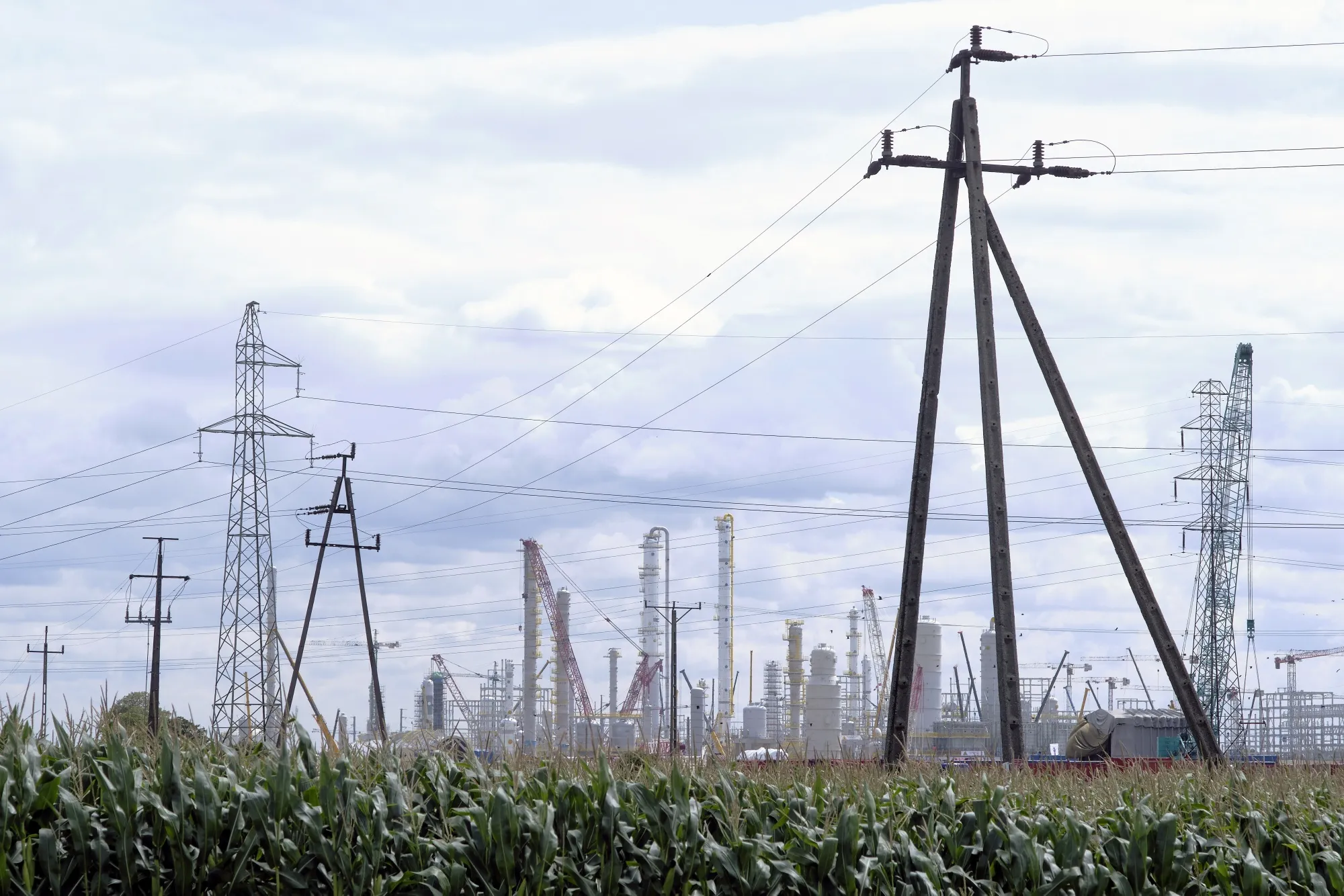 The Orlen refinery in Biala, Poland.
