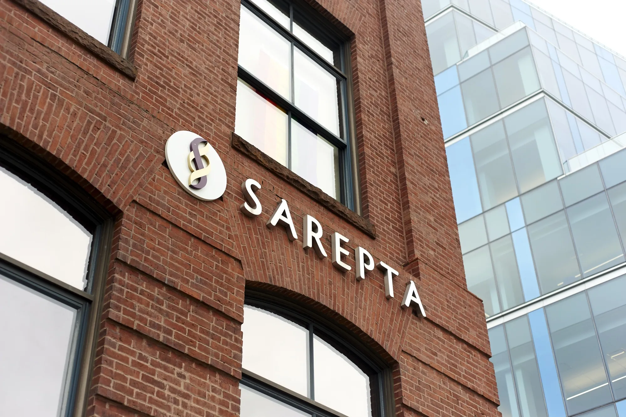 The Sarepta Therapeutics Inc headquarters in Boston, US.
