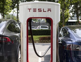 relates to Goldman Says Buy Tesla and Stocks With Electric-Car Exposure