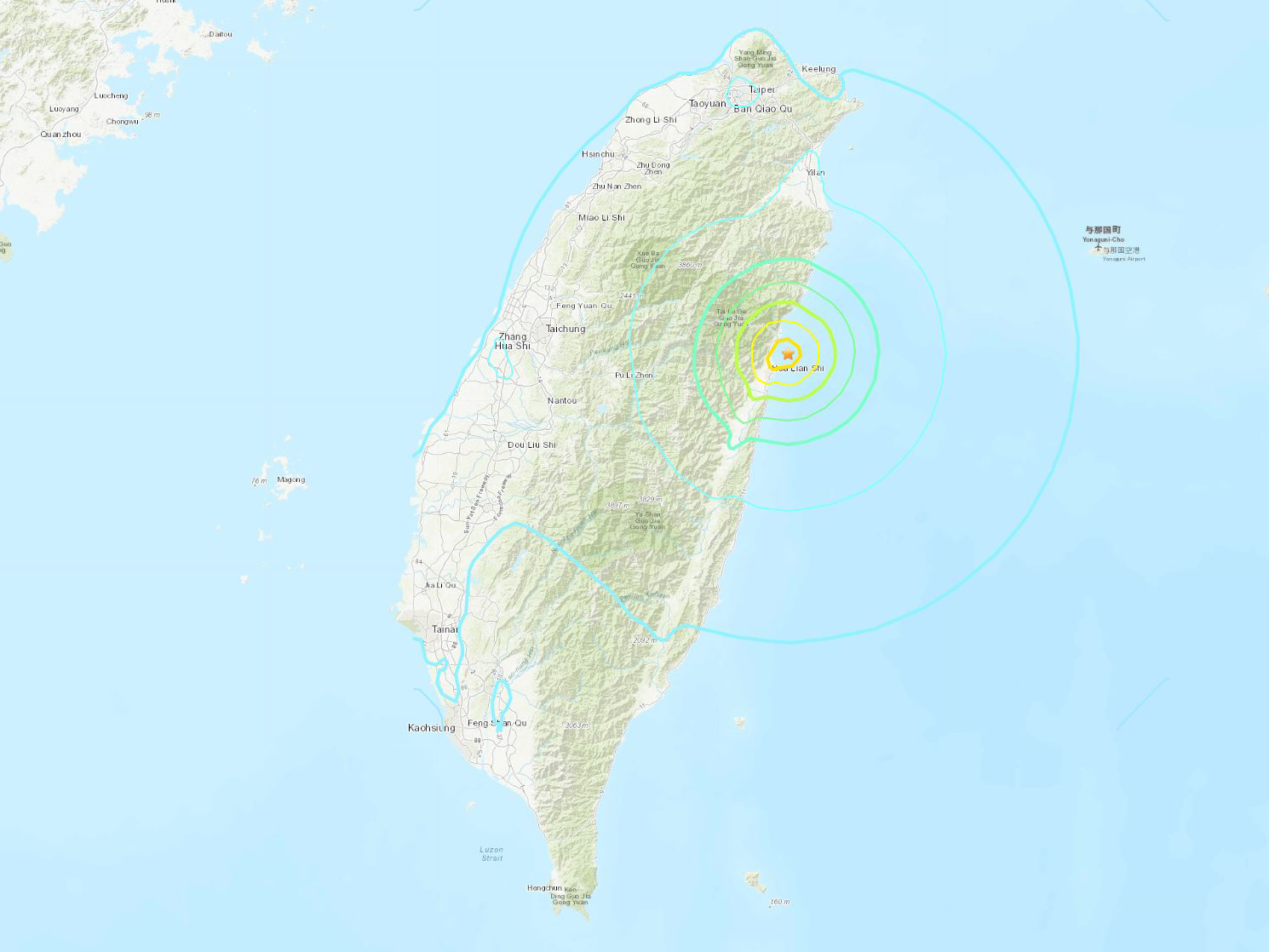 Taiwan Earthquake Magnitude 6.1 Strikes, Rattles Taipei Buildings ...