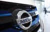 The Nissan Motor Co. logo.