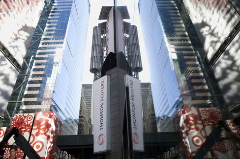 Thomson Reuters Declines After Predicting Tightening Margins