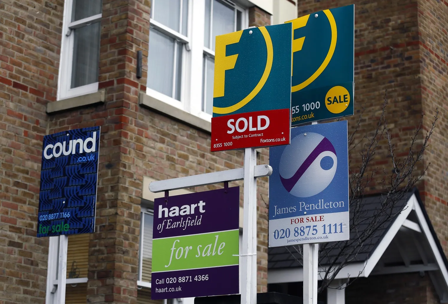 Residential Housing And Estate Agents As Mortgage Approvals Rise