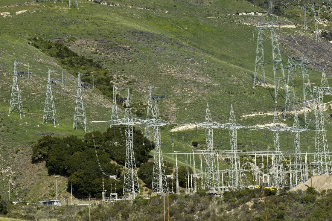 General Views Of The PG&E's Diablo Canyon Nuclear Plant