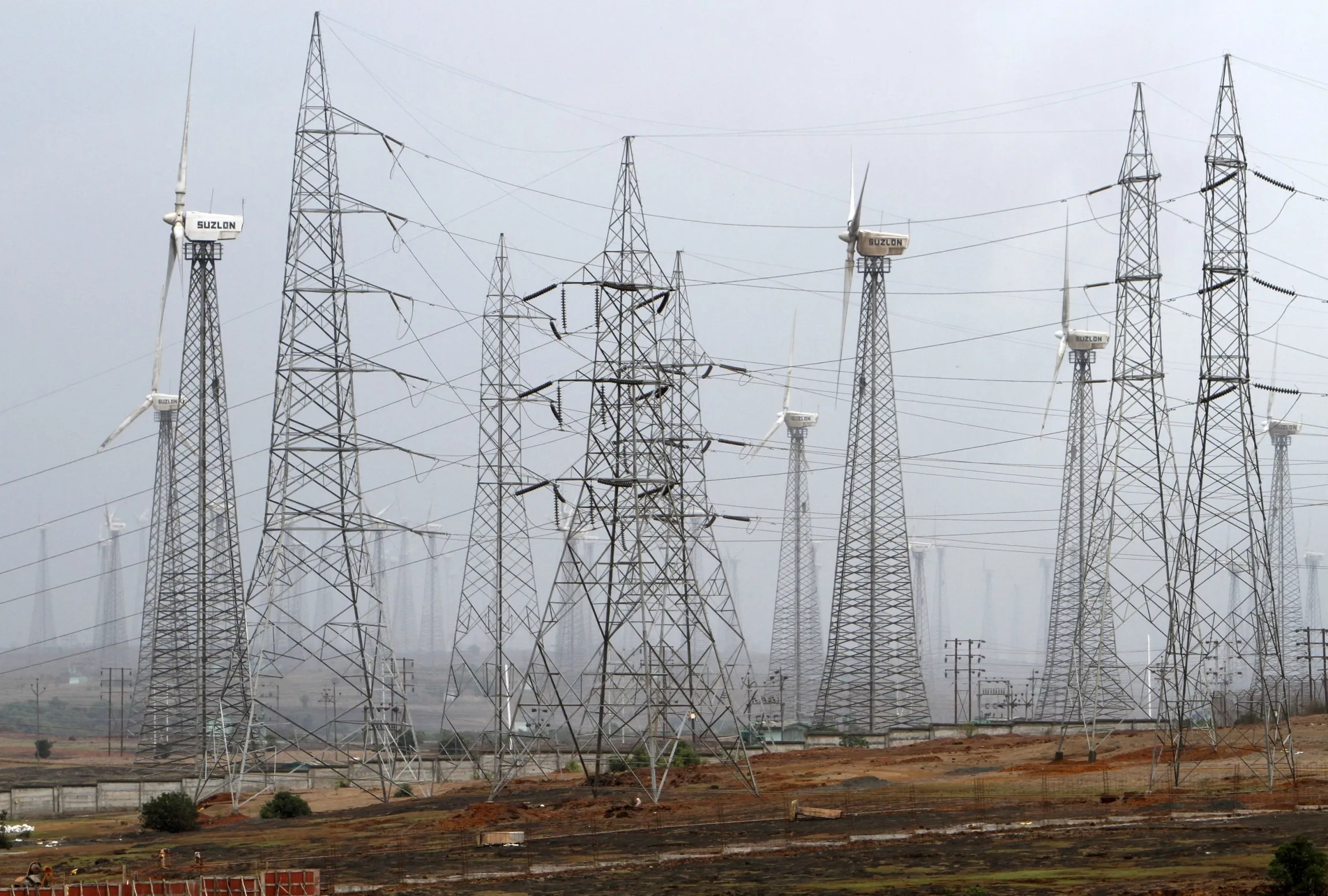 Tour of Suzlon Wind Farm in Satara