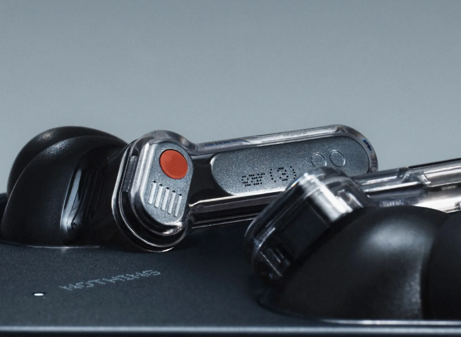 Nothing’s latest earbuds have metallic accents.