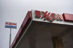 An Exxon Gas Station Ahead Of Earnings Figures