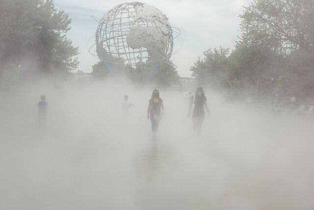 New York, Aug. 7.This $6.8 million mist garden was the result of the city looking for a water feature designed for cooling off rather than decoration.