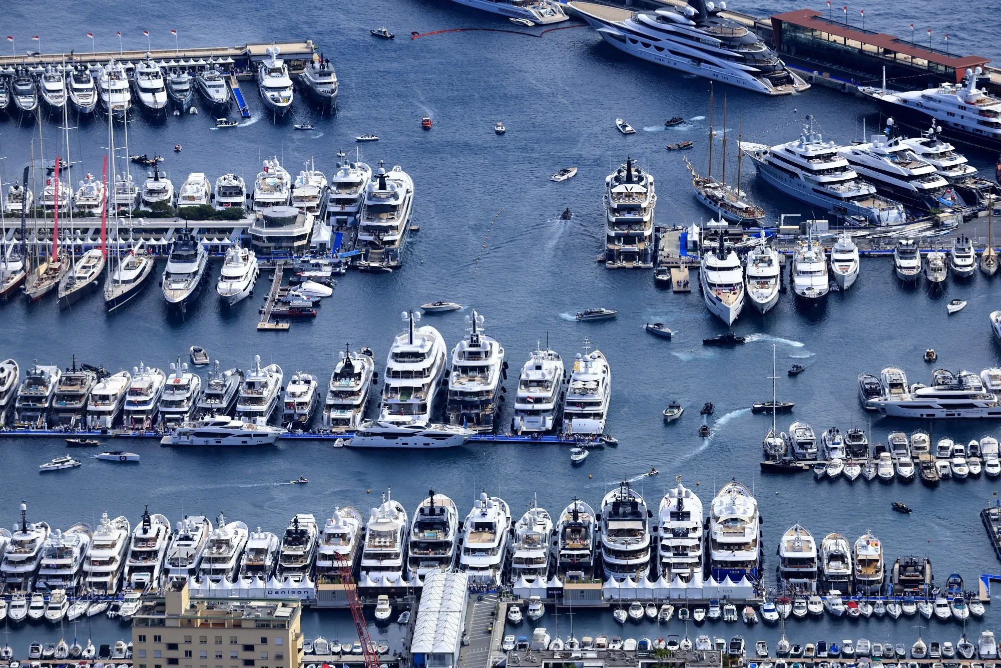 The 31st edition of the Monaco Yacht Show.