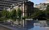 The Bank of Japan headquarters in Tokyo, Japan.