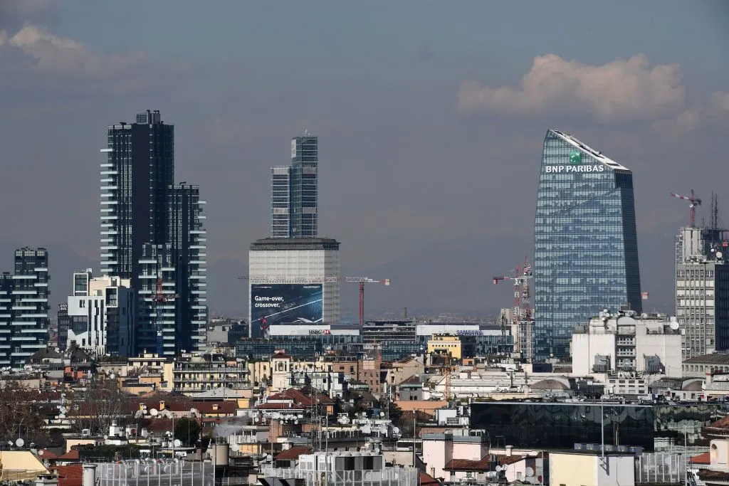 Te Porta Nuova district in Milan, on March 14, 2018.&nbsp;