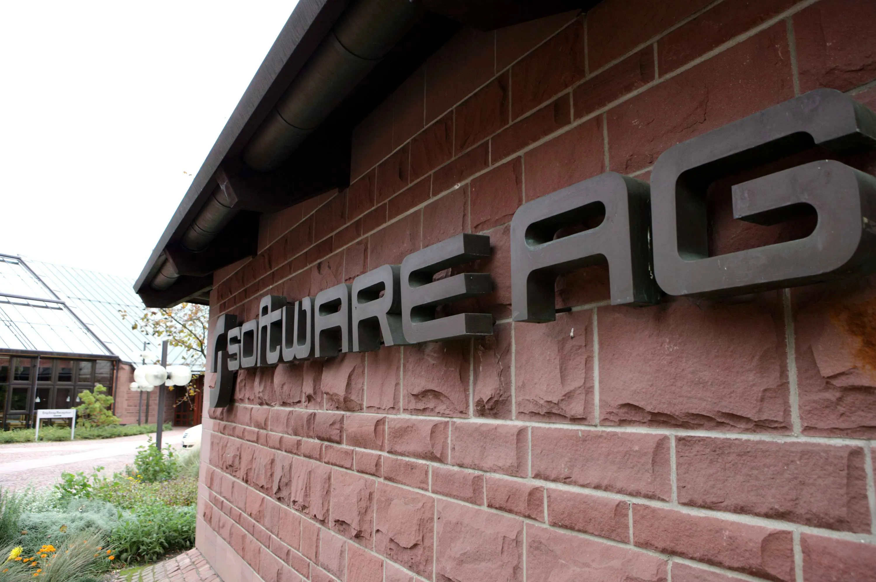 The headquarters of Software AG is seen in Darmstadt, Germany, Tuesday, October 24, 2006.
