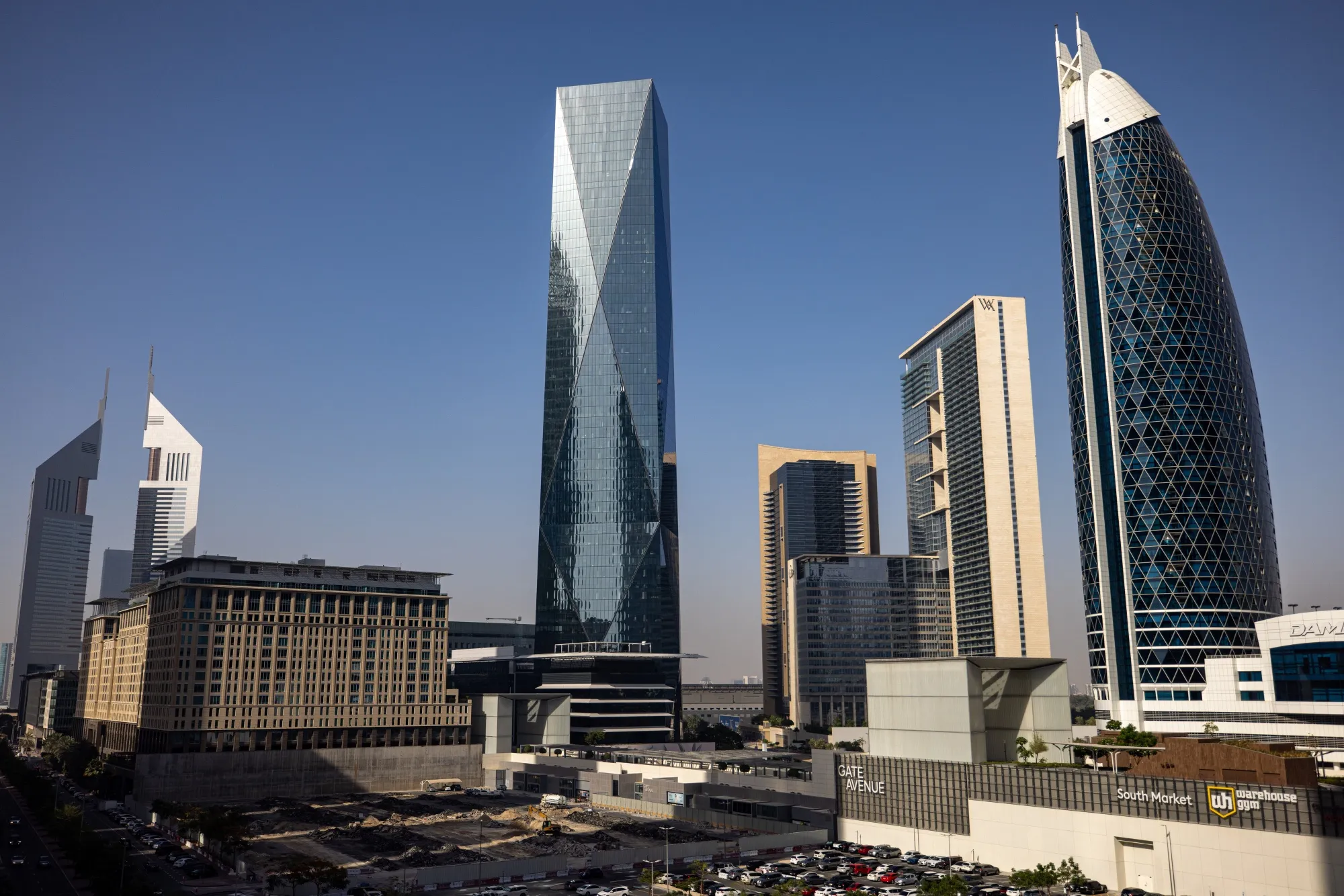 Commercial and residential properties in&nbsp;Dubai, United Arab Emirates.