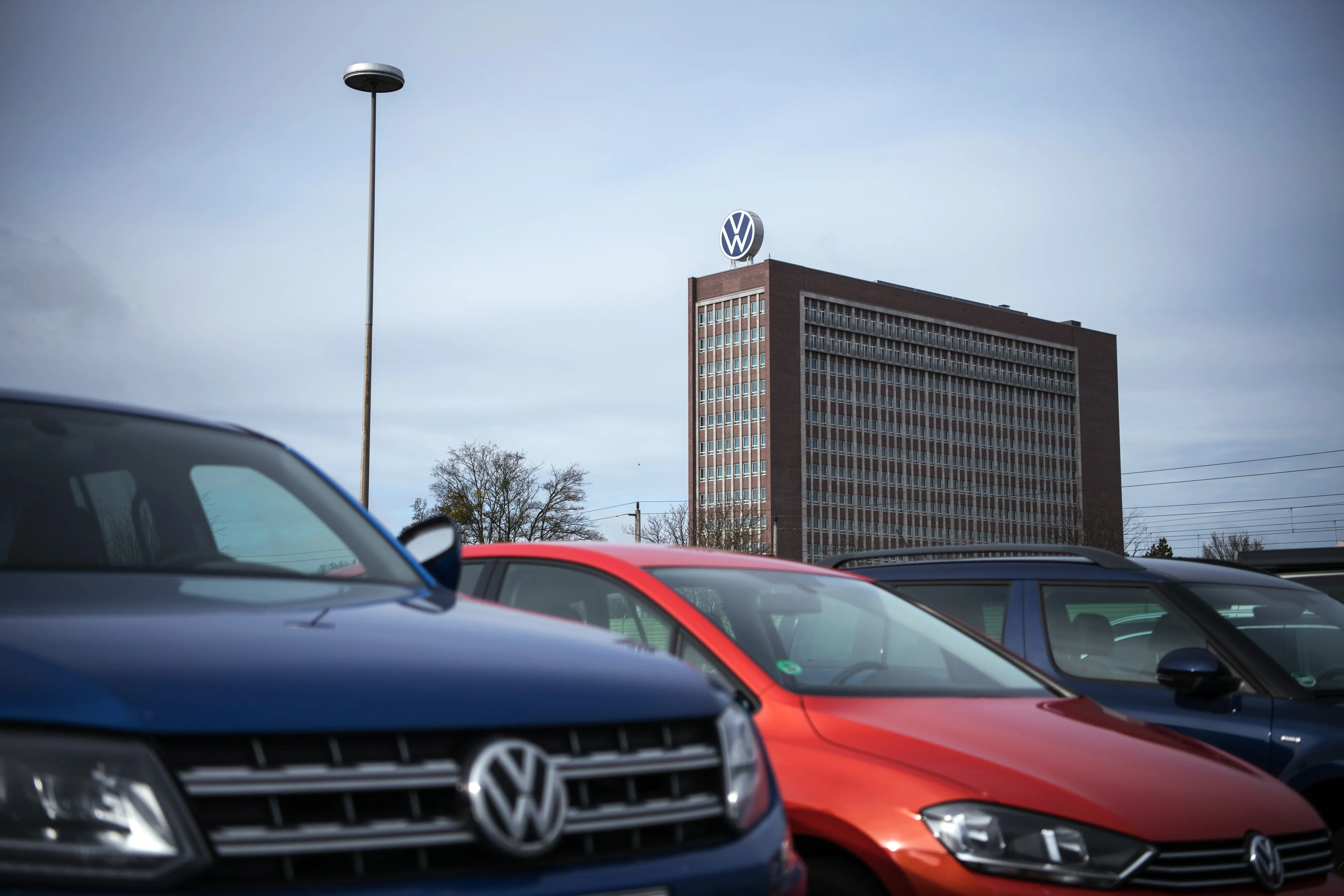 Volkswagen AG Headquarters Ahead of 2020 Earnings Announcement 