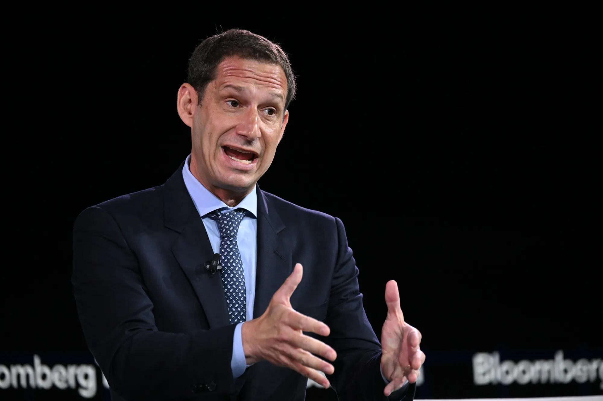 Mayor Daniel Lurie during the Bloomberg Tech conference in San Francisco in June.