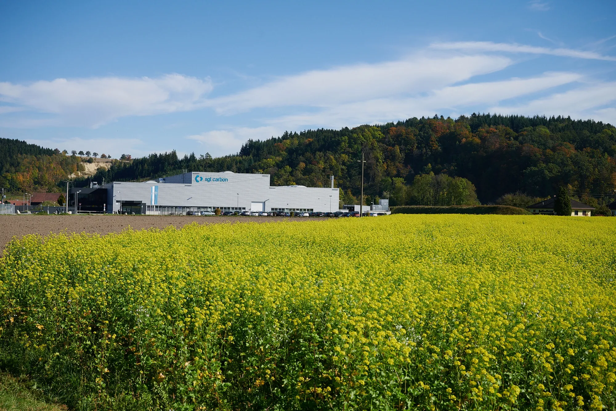 The SGL Carbon SE factory in Ort im Innkreis.