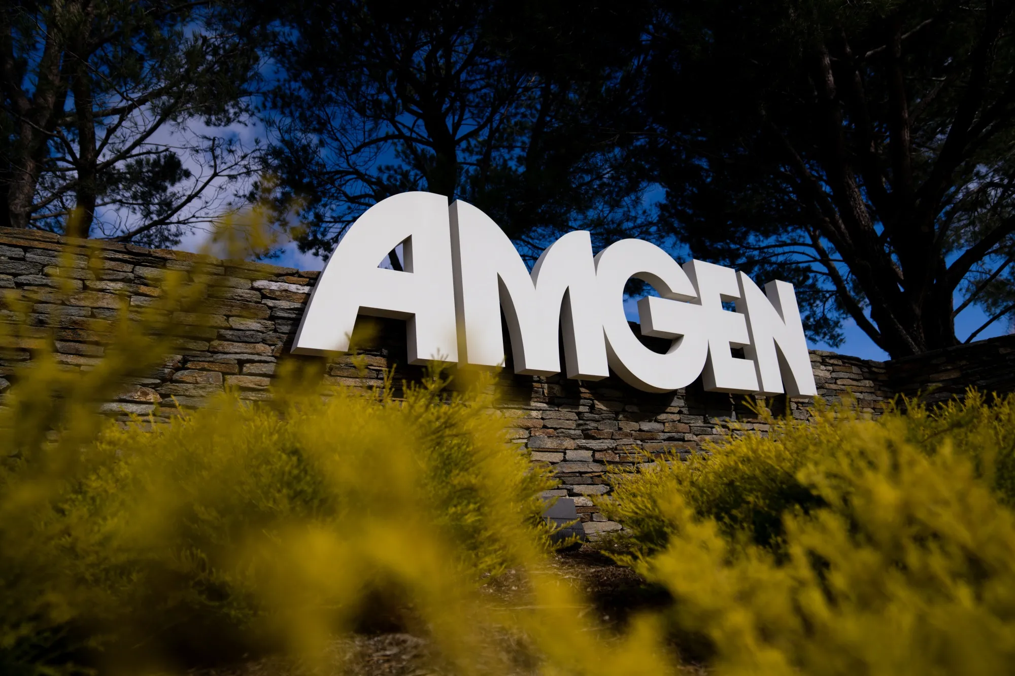 The Amgen headquarters in Thousand Oaks, California.