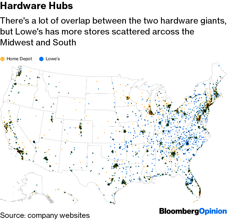 Lowe S Faces Built In Hurdle To Close 30 Billion Home Depot Lowe S Faces Built In Hurdle To Close 30 Billion Home Depot