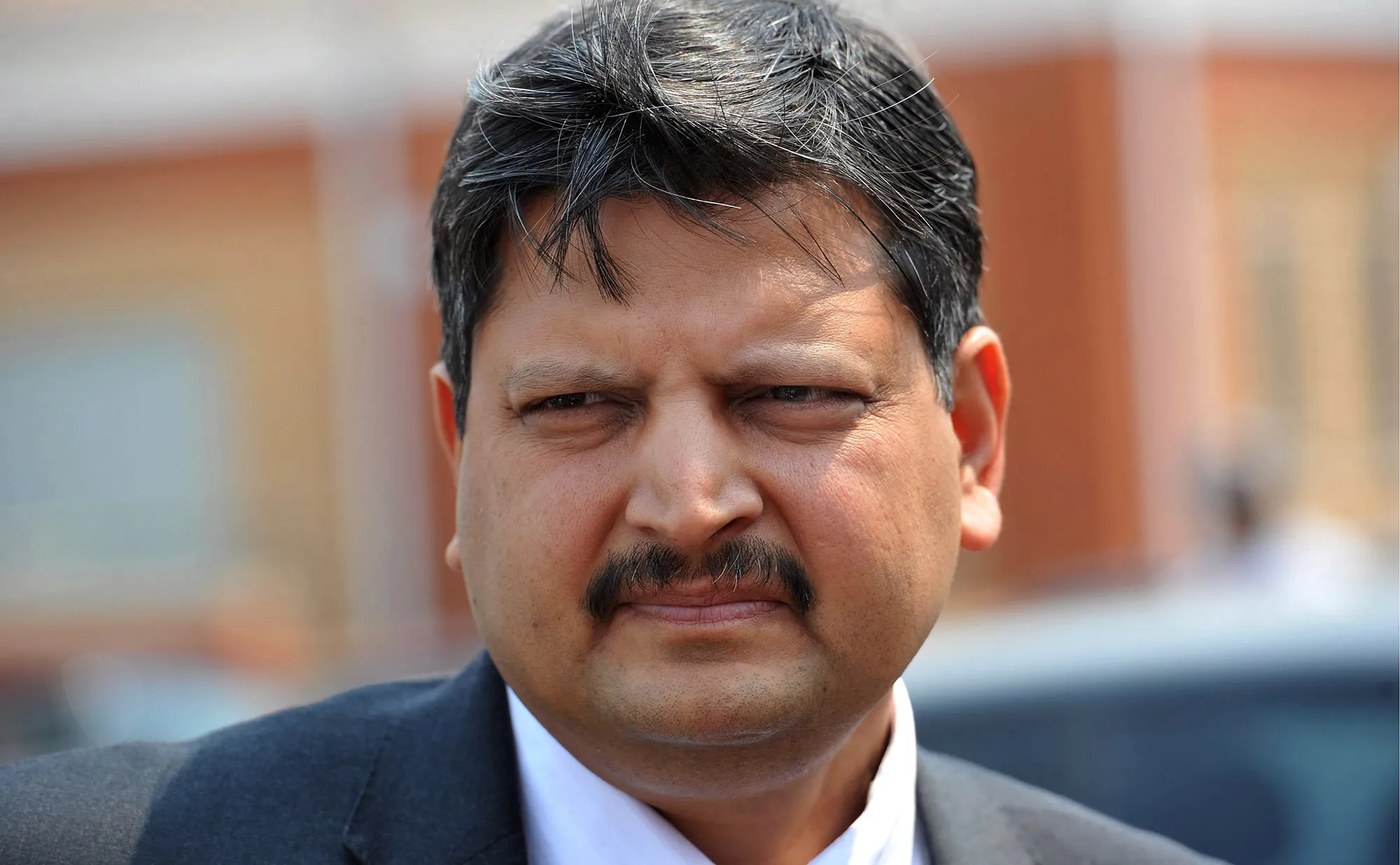 Atul Gupta outside court in Johannesburg,&nbsp;in 2010.