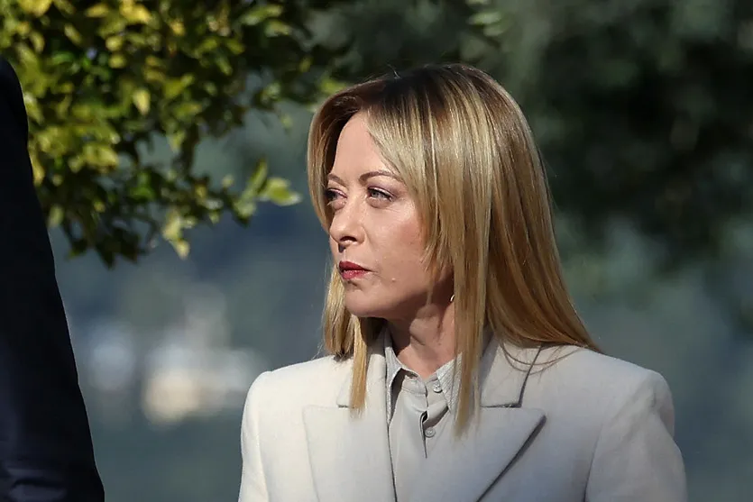 Giorgia Meloni, Italy’s prime minister, in Rome, Italy, on Friday, Jan. 23, 2026.