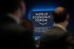 A panel session on the opening day of the World Economic Forum in Davos.